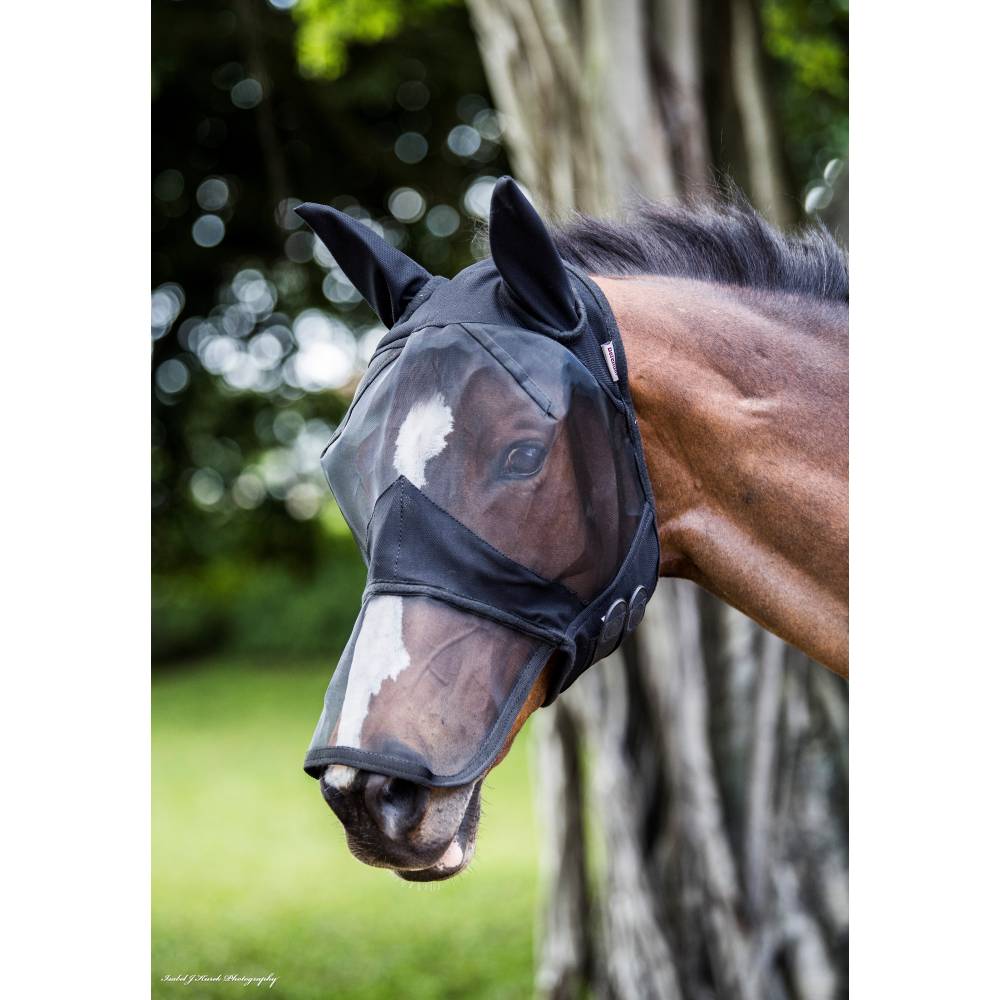  Comfort Long Nose Fly Mask with Ears
